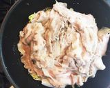 時短！簡単！白菜と豚肉の蒸し煮ポン酢かけ作り方9写真