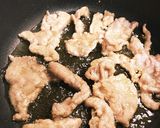 簡単 下味不要☆豚細切れ肉の甘辛作り方1写真
