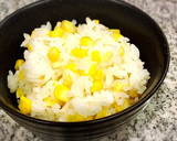 芯も一緒に！簡単♫とうもろこしご飯☆作り方2写真