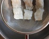 鱧の湯引き♪梅肉で♡作り方5写真