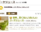 簡単、苦くない♪おいしいゴーヤジュース作り方2写真