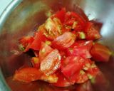 もぎたてトマトとフレッシュバジルのパスタ作り方3写真