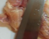 チキステーキ♪ガーリックジンジャー味作り方1写真