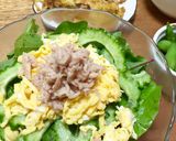 ゴーヤでサラダ素麺作り方5写真