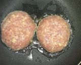 牛肉100％のハンバーグ作り方3写真
