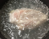 しっとり蒸し鶏のパクチーソースがけ作り方3写真