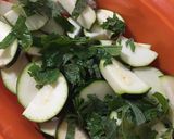 レンジで★鶏モモとズッキーニの味噌マヨ作り方3写真