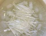 細切りポークと白髪ネギのパスタ作り方3写真