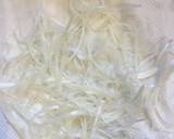 細切りポークと白髪ネギのパスタ作り方4写真