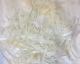 細切りポークと白髪ネギのパスタ作り方4写真