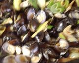 大粒シジミの中華風作り方4写真