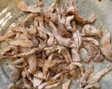 細切りポークと白髪ネギのパスタ作り方12写真