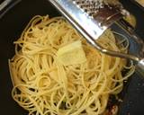 細切りポークと白髪ネギのパスタ作り方15写真