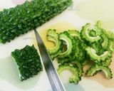 簡単＆食べやすい☆ゴーヤ納豆作り方1写真