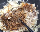 糸こんにゃくでパラッと☆ヘルシー焼きそば作り方5写真