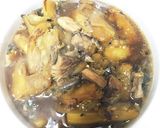 ☆旬の野菜 ナスとサバ缶詰の煮物☆作り方5写真