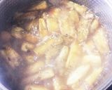 ☆旬の野菜 ナスとサバ缶詰の煮物☆作り方4写真