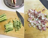 減る【ネバネバ薬味丼】inおからパウダー作り方3写真