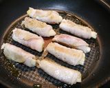 簡単！からだにやさしいマキマキ生姜焼き作り方2写真