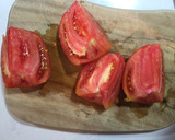 時短簡単!ナスとミンチとトマトの炒め煮物作り方3写真
