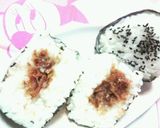 普通の♡おにぎり♡梅おかか作り方5写真