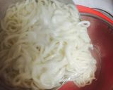 冷たいっ!明太子うどん作り方3写真
