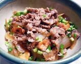 簡単！スタミナ満点♪にんにくの牛丼☆作り方9写真
