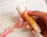 超簡単！お弁当にも使えるちくわの肉巻き作り方1写真