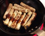 超簡単！お弁当にも使えるちくわの肉巻き作り方9写真