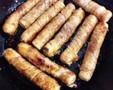 超簡単！お弁当にも使えるちくわの肉巻き作り方10写真