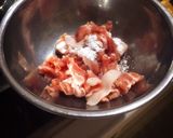 チャーハンのおかずに！サンラータン！作り方1写真