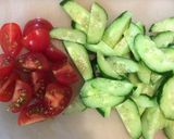生野菜&豆腐のサラダ作り方2写真