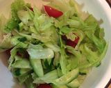 生野菜&豆腐のサラダ作り方4写真