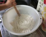 目分量)しっとりホットケーキ作り方3写真