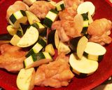 ナスとズッキーニのチキンバルサミコ炒め作り方7写真