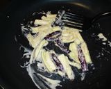 茄子とサバの味噌煮缶でマヨネーズ炒め☆作り方3写真