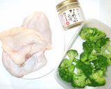 鶏もも肉とブロッコリーの練りゴマ煮作り方2写真