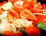 鶏と夏野菜のトマトグラタン作り方5写真