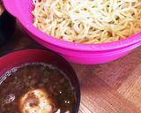 ツナ缶で本格魚介つけ麺作り方8写真