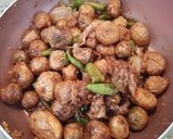 小さいじゃがいもの甘辛揚げ煮作り方14写真