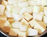 冷やしていただく冬瓜と高野豆腐の含め煮♪作り方7写真