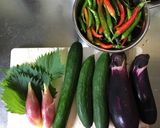 夏野菜で【激辛】茄子と胡瓜のあえ浅漬け作り方1写真