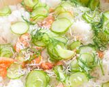 鮭としらすの香味ちらし寿司作り方4写真
