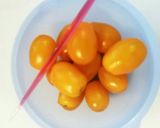 簡単☆桃とトマトのコンポート作り方3写真