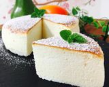 水切りヨーグルトでスフレチーズケーキ風♡作り方7写真