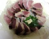暑さ乗り切る！フライパンでカツオのタタキ作り方3写真