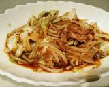 焼き肉のタレ　野菜炒め　簡単作り方4写真