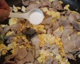 豚肉とレタスのカルシウム翡翠チャーハン作り方4写真