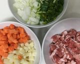 どっさり野菜と豚肉の味噌ポン酢炒め作り方2写真