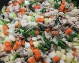 どっさり野菜と豚肉の味噌ポン酢炒め作り方3写真